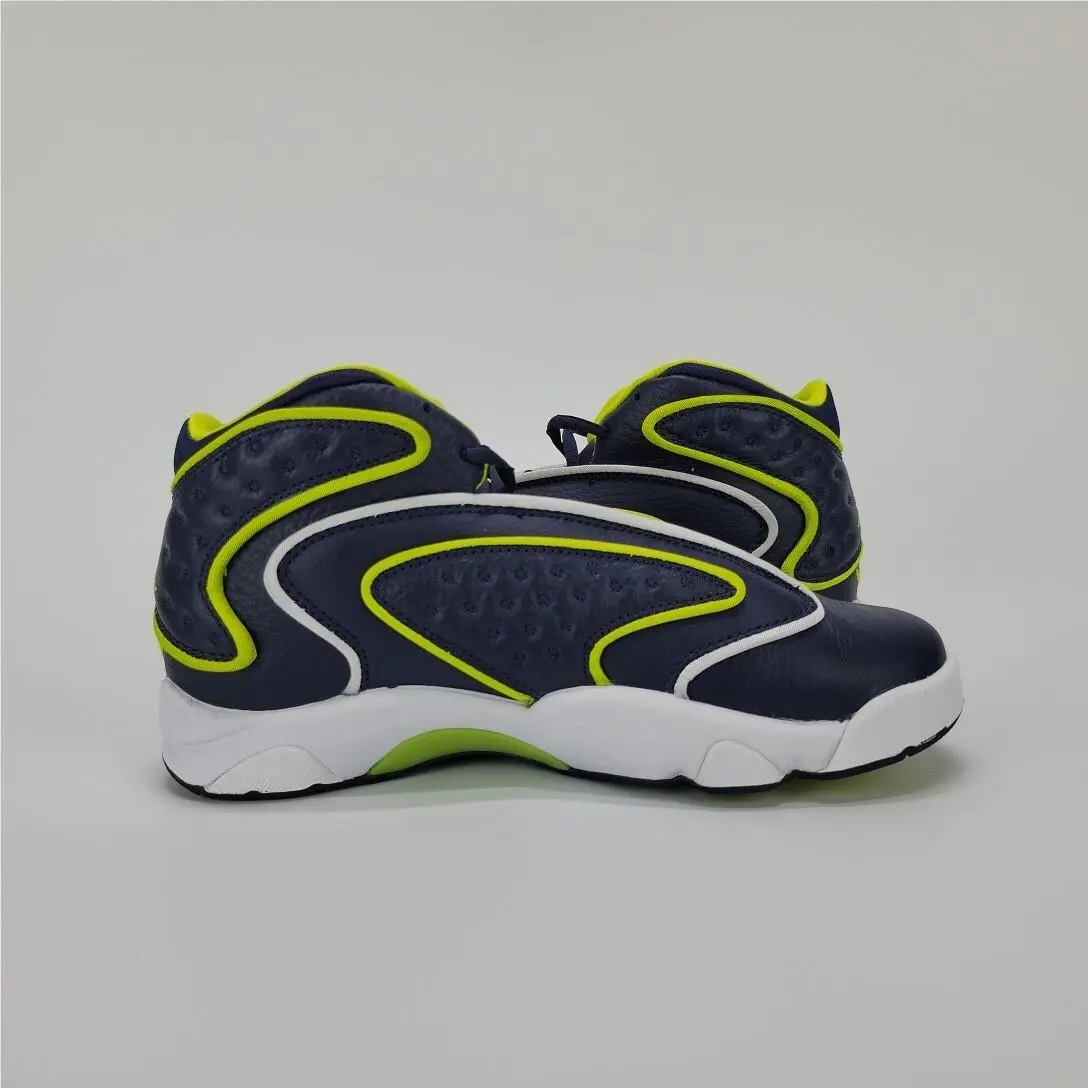 Nike shoes - Jordan OG - CW0907-400 - College Navy/White/Venom Green 15
