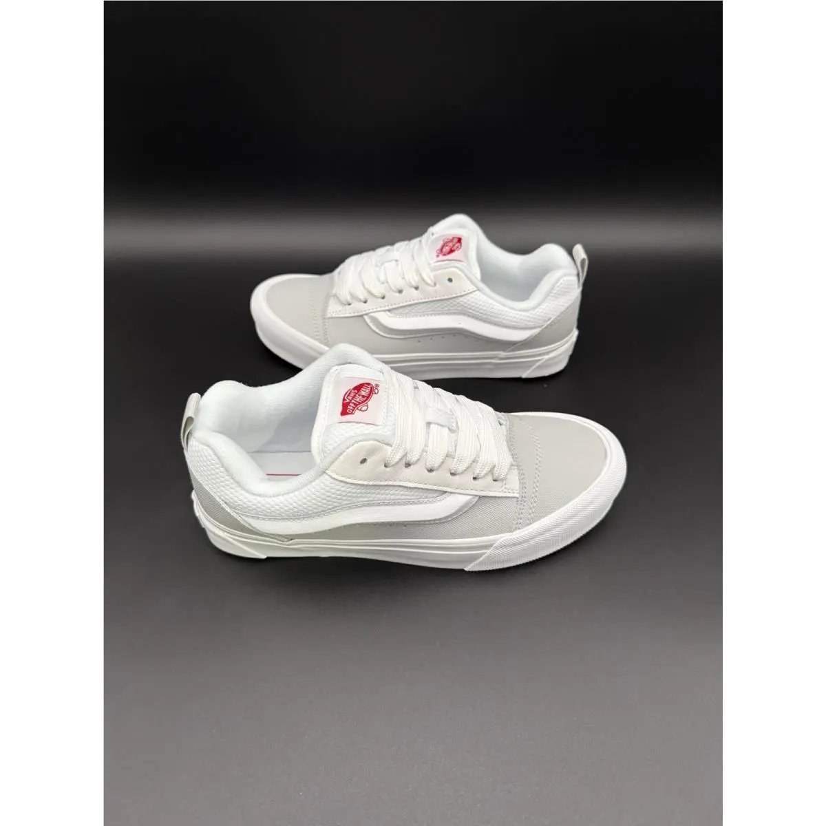 Vans shoes - VANS Knu Skool - Knu Skool - VN0009QCYF9 - Gray 5