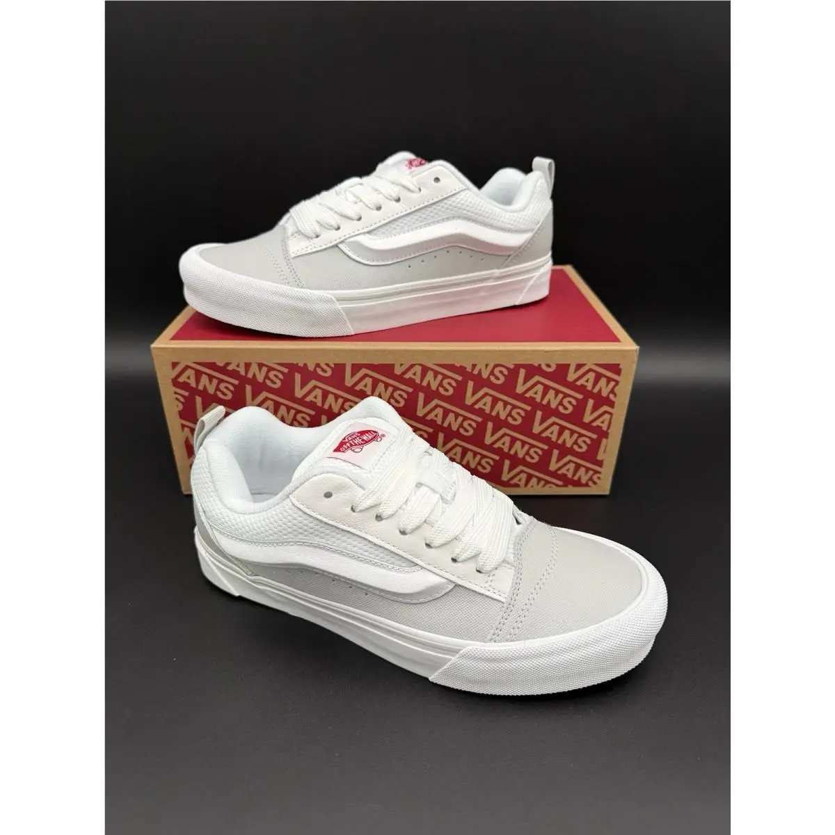 Vans shoes - VANS Knu Skool - Knu Skool - VN0009QCYF9 - Gray 20