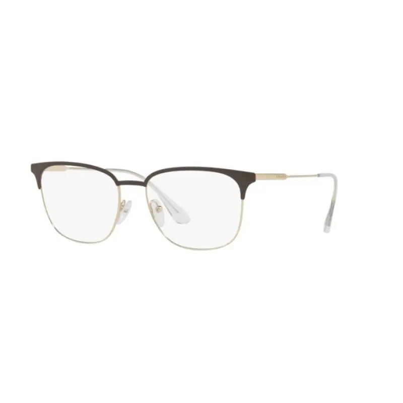 Prada PR 59UV 0Y11O1 Gold- Matte Brown Sunglasses 53mm / /
