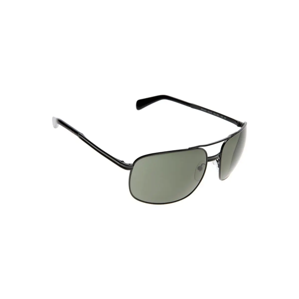Prada Sunglasses PR60MS 1BO3O1 63mm Matte Black / Dark Green Lens