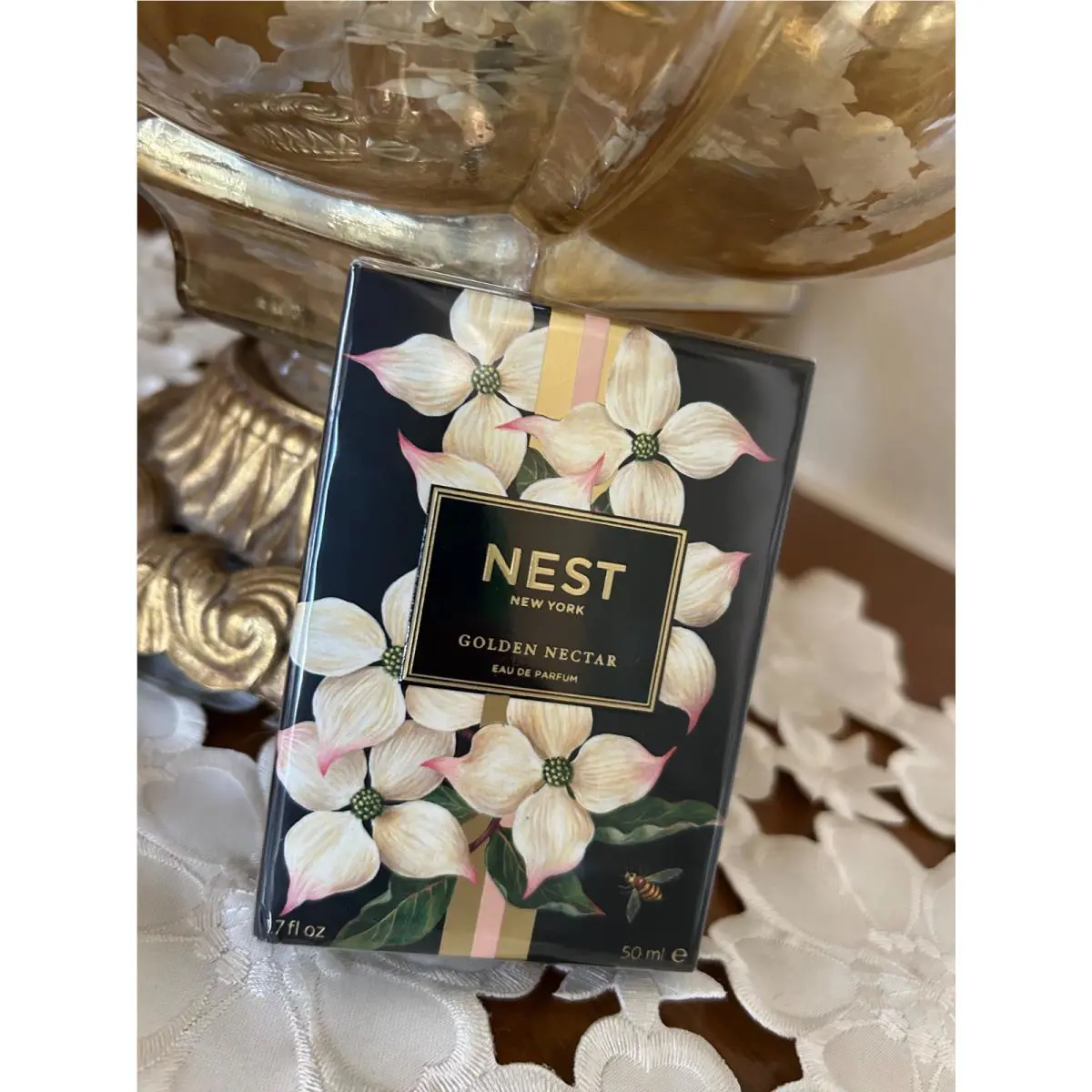 Nest York 1.7 OZ Golden Nectar Floral Gormand Vanilla Eau DE Perfume