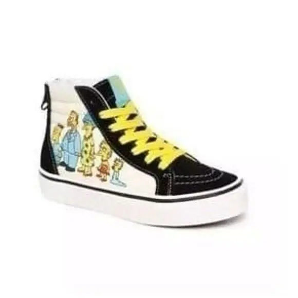Vans shoes - White/Blue/Black 2