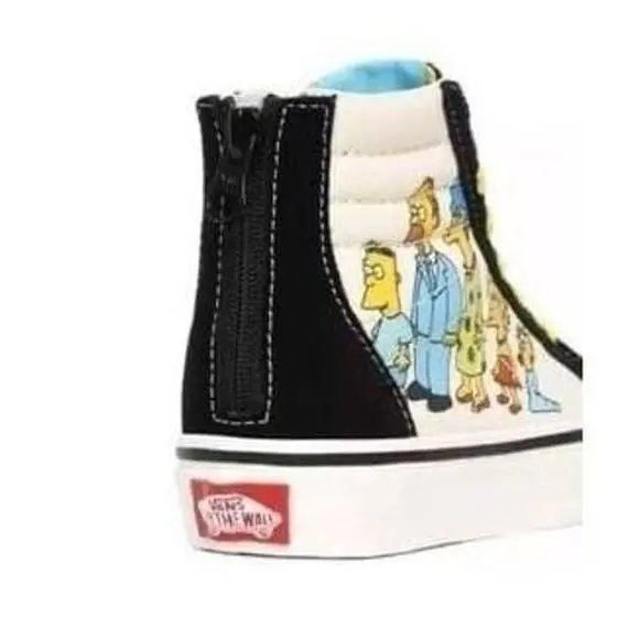 Vans shoes - White/Blue/Black 4
