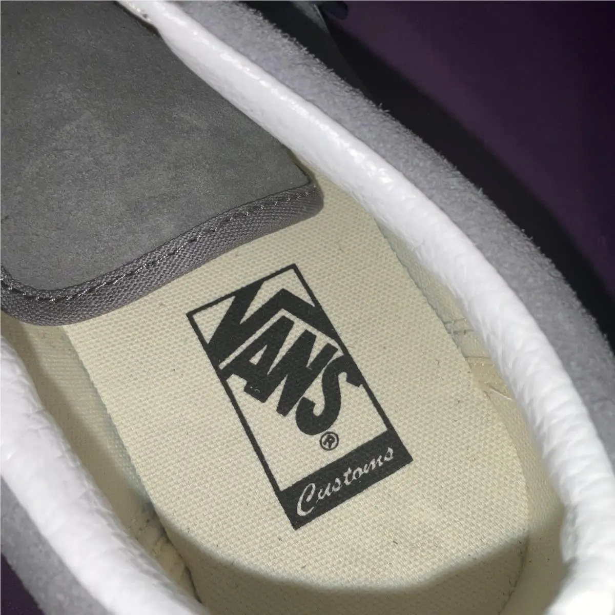 Vans shoes - White, Gray, Dark Gray 8