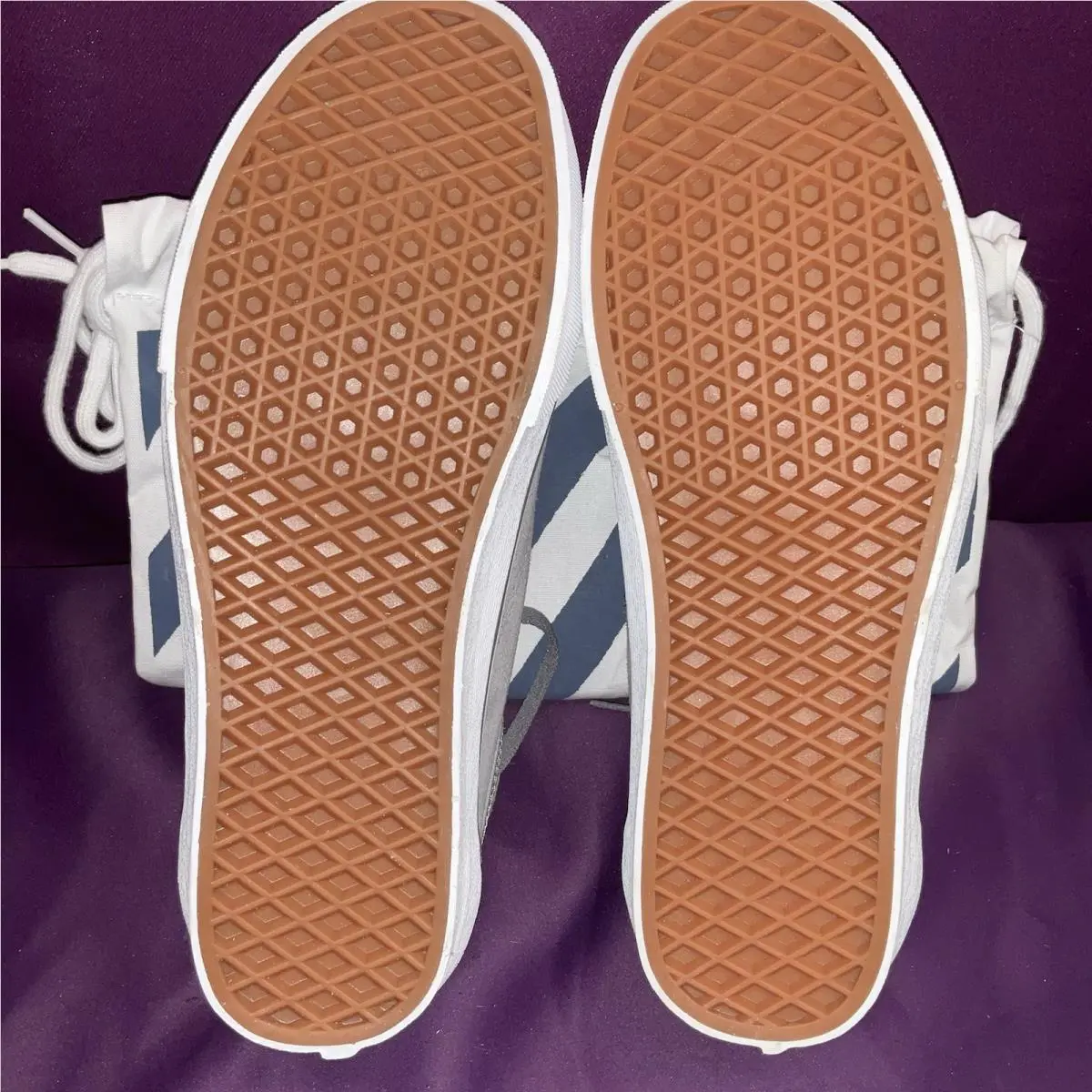 Vans shoes - White, Gray, Dark Gray 10
