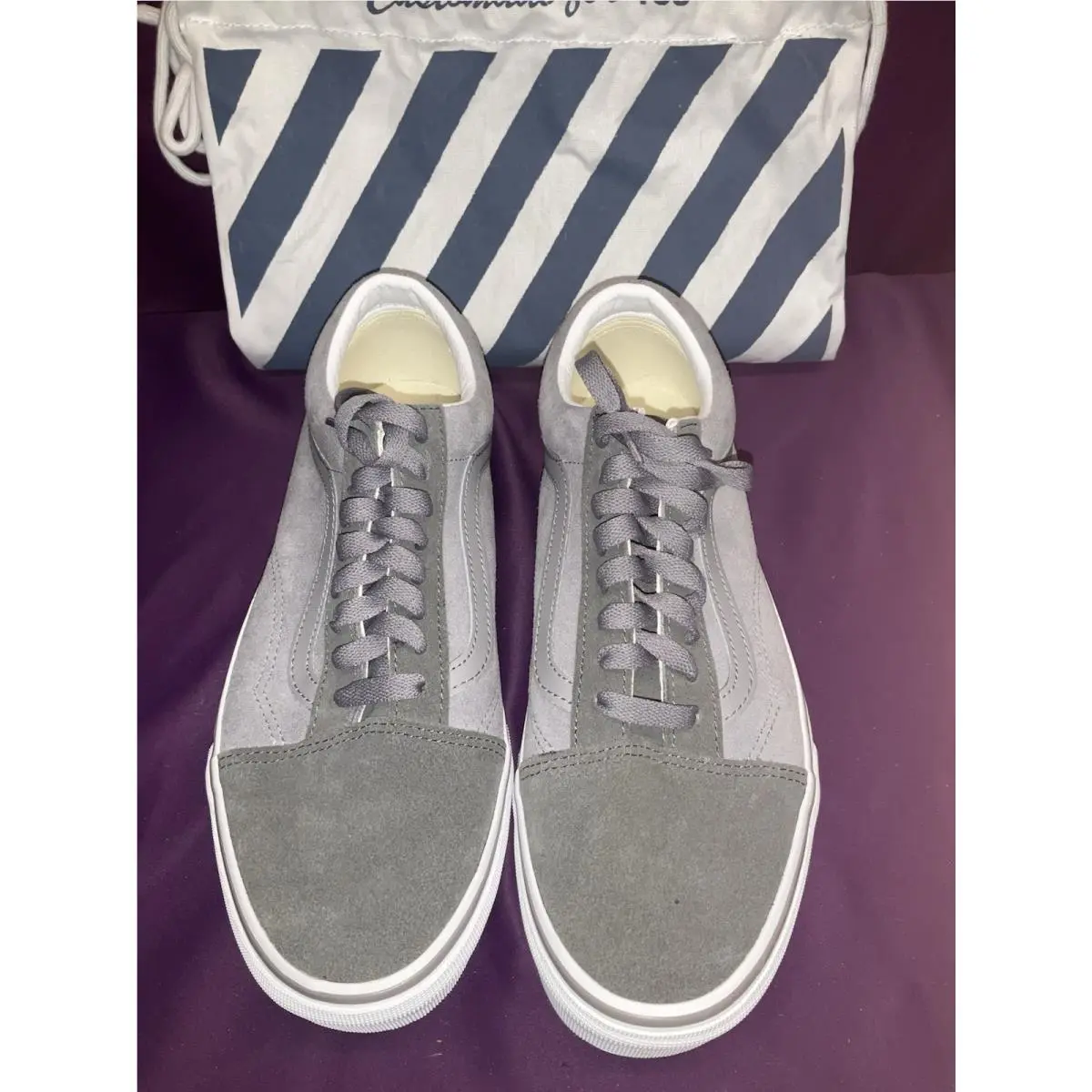 Vans shoes - White, Gray, Dark Gray 1