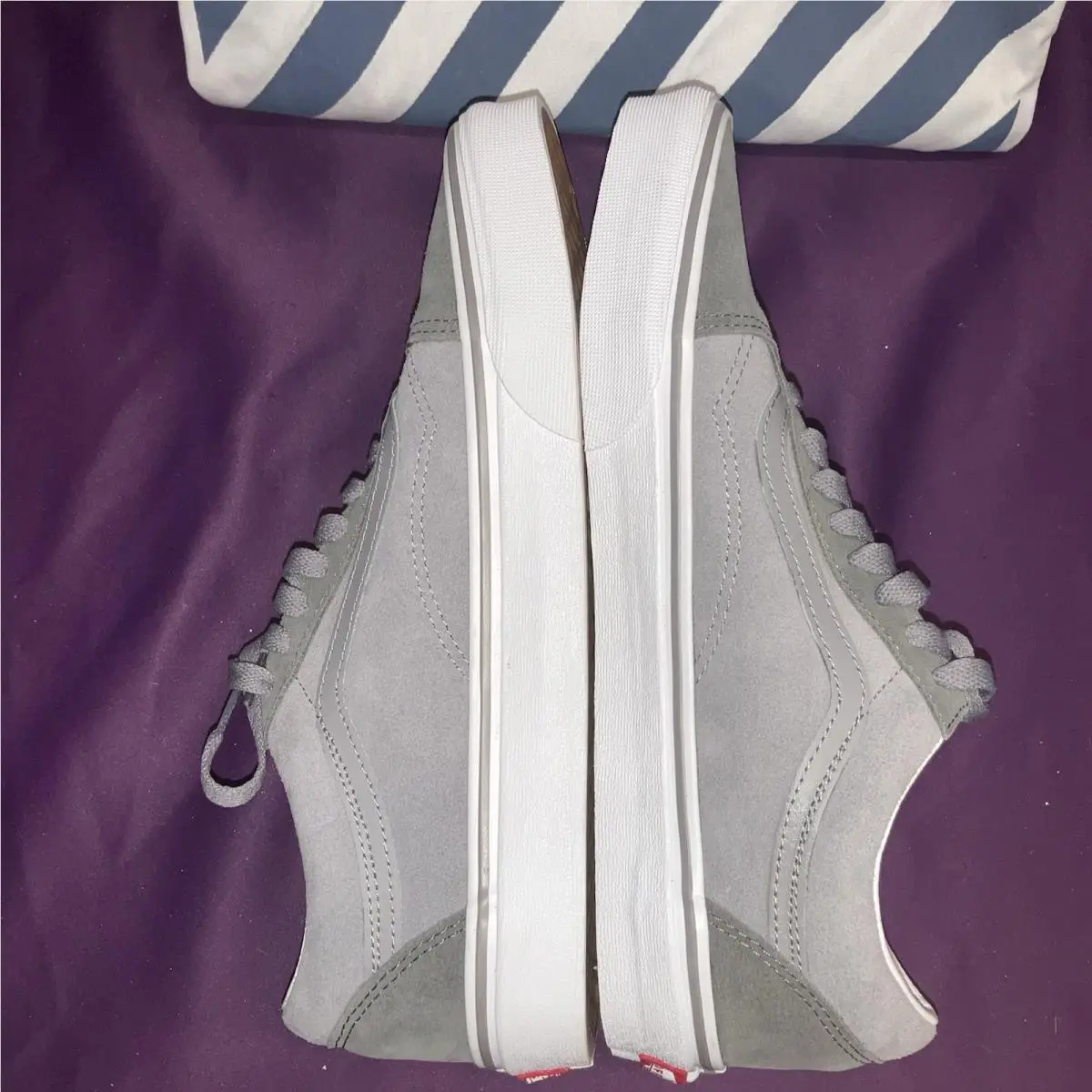 Vans shoes - White, Gray, Dark Gray 4