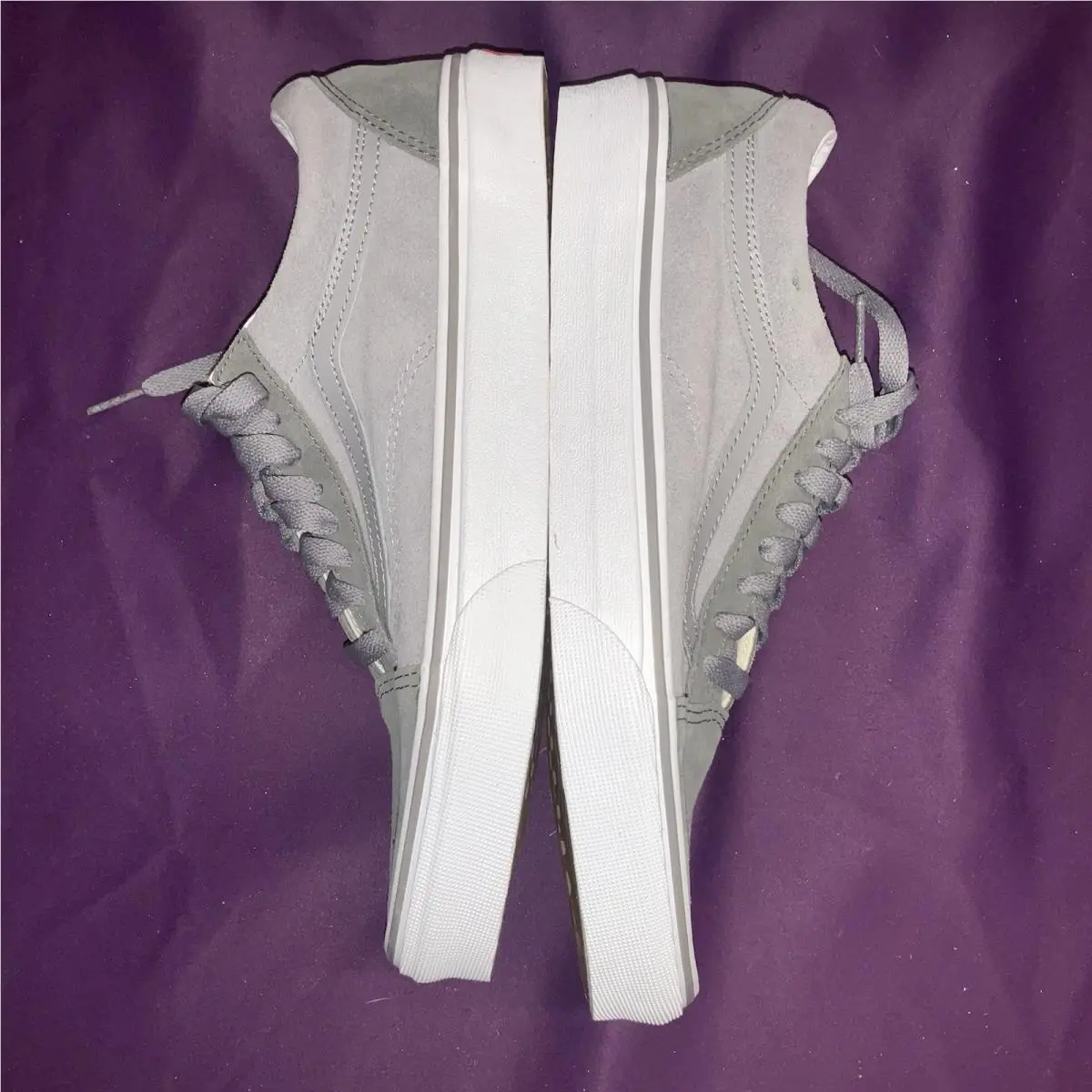 Vans shoes - White, Gray, Dark Gray 5