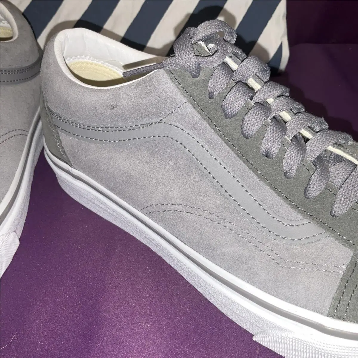 Vans shoes - White, Gray, Dark Gray 6