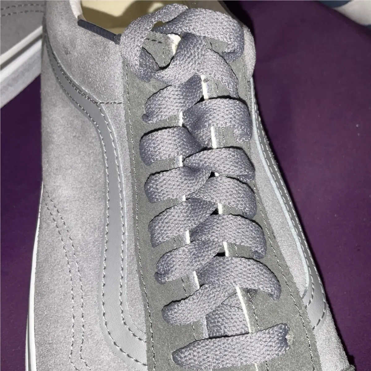Vans shoes - White, Gray, Dark Gray 7