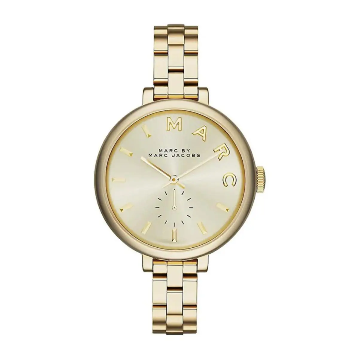 Marc By Marc Jacobs MBM3363 Women s Sally 36mm Watch Champagne Dial Gold-tone