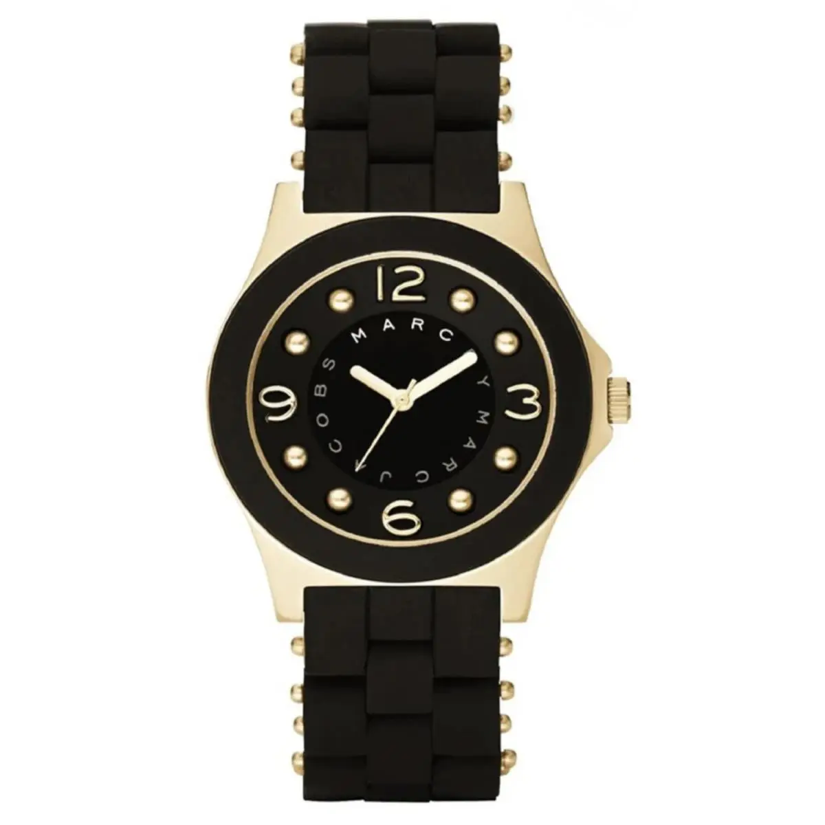 Marc By Marc Jacobs MBM2540 Women’s Pelly Black Dial Silicone Strap Watch