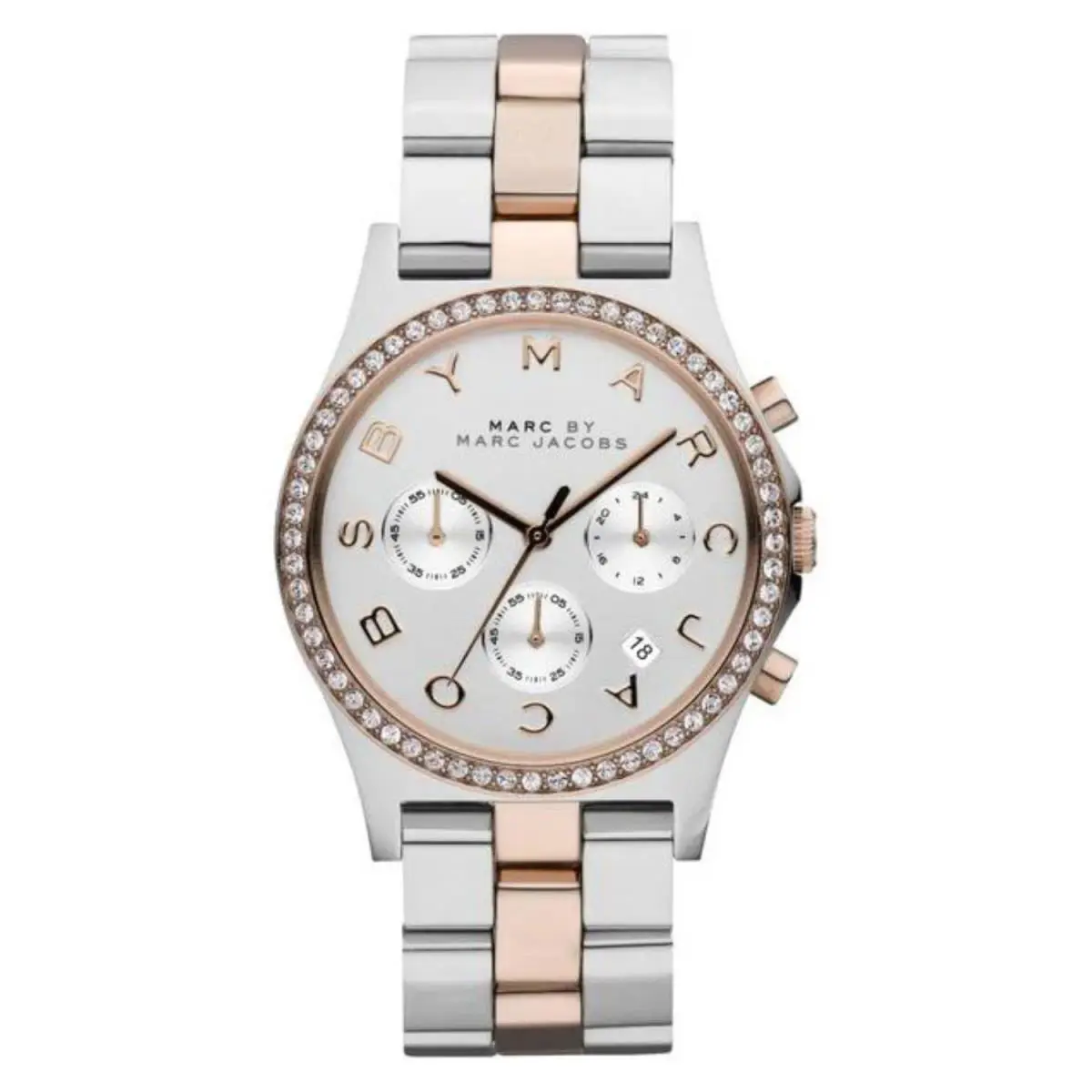 Marc By Marc Jacobs MBM3106 Women s Multi-function Silver Dial Quartz Watch