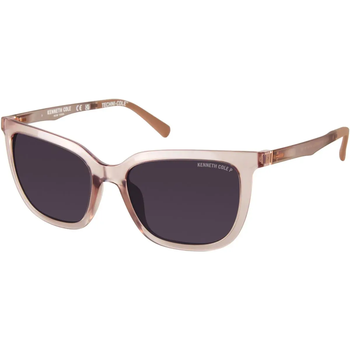 Kenneth Cole York Polarized Women`s Square Cat-eye Sunglasses - KC7262