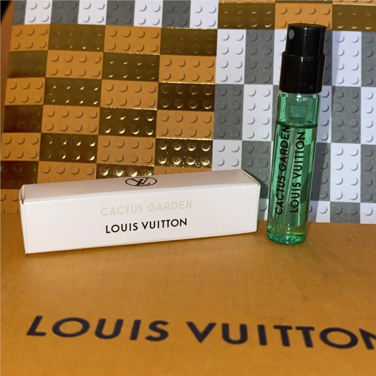 LV Green 2 ml Cactus Garden Sample Travel Louis Vuitton