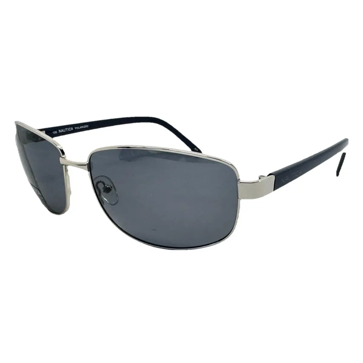 Nautica N4564SP 034 Silver 63.17.125 Polarized￼ UV Men’s Sunglasses