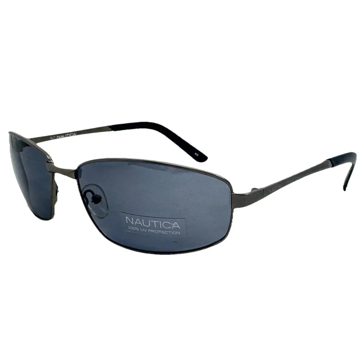 Nautica N4548S 030 Matte Gunmetal 62.15.135 Grey UV Men’s Sunglasses