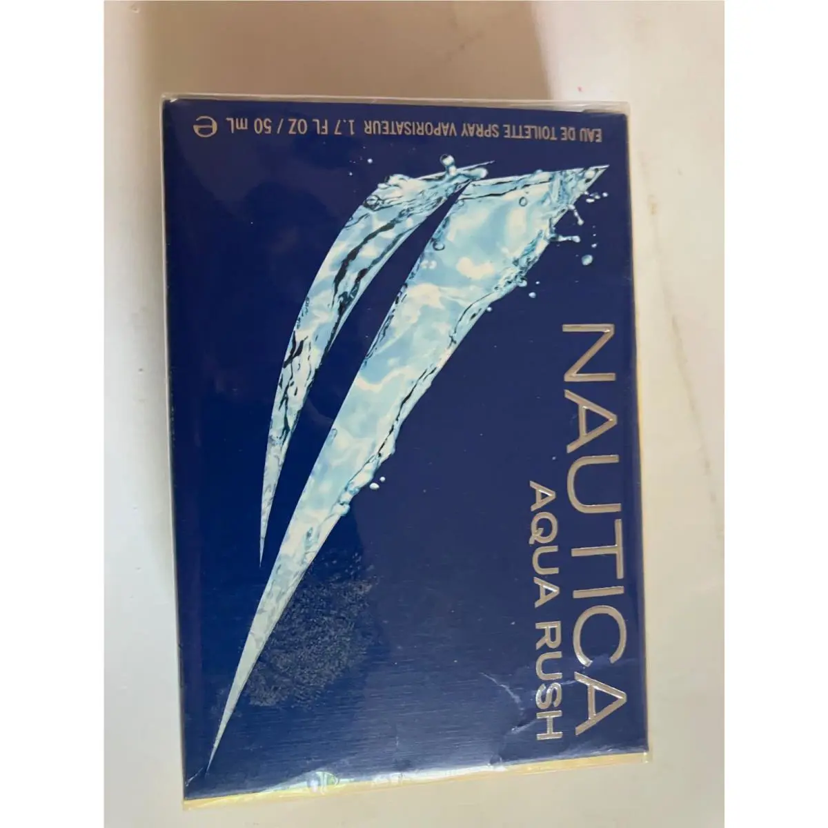 Nautica Aqua Rush 1.7oz Edt Spray For Men Vintage Rare Sealed