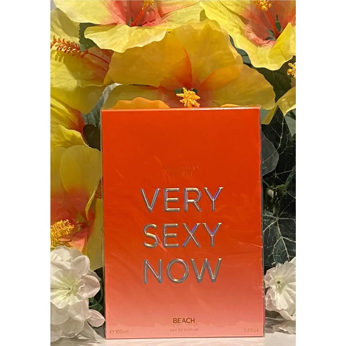 Victoria`s Secret Very Sexy Now Beach Eau De Parfum 3.4 oz Rare Box