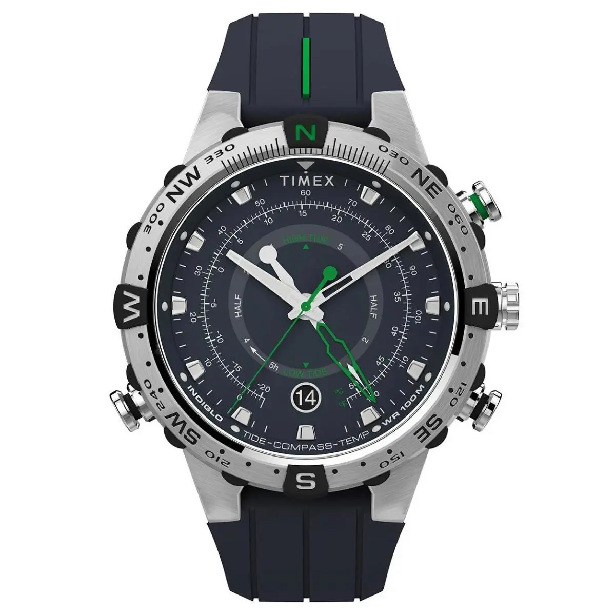Intelligent Quartz Mens Tide-temp-compass Watch TW2V22100 by Timex