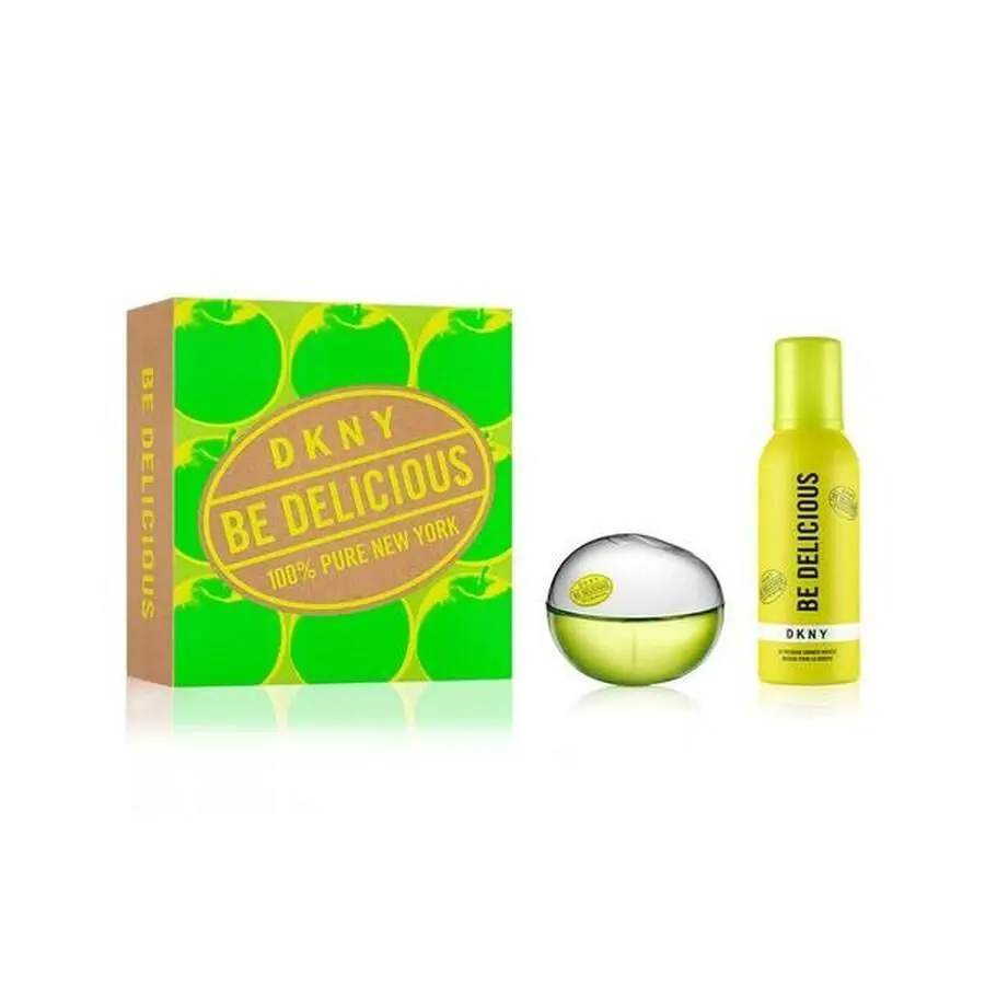 Dkny Donna Karan Be Delicious 2 Pc Set: Edp Spray 3.4 oz Shower Mousse 5 Oz