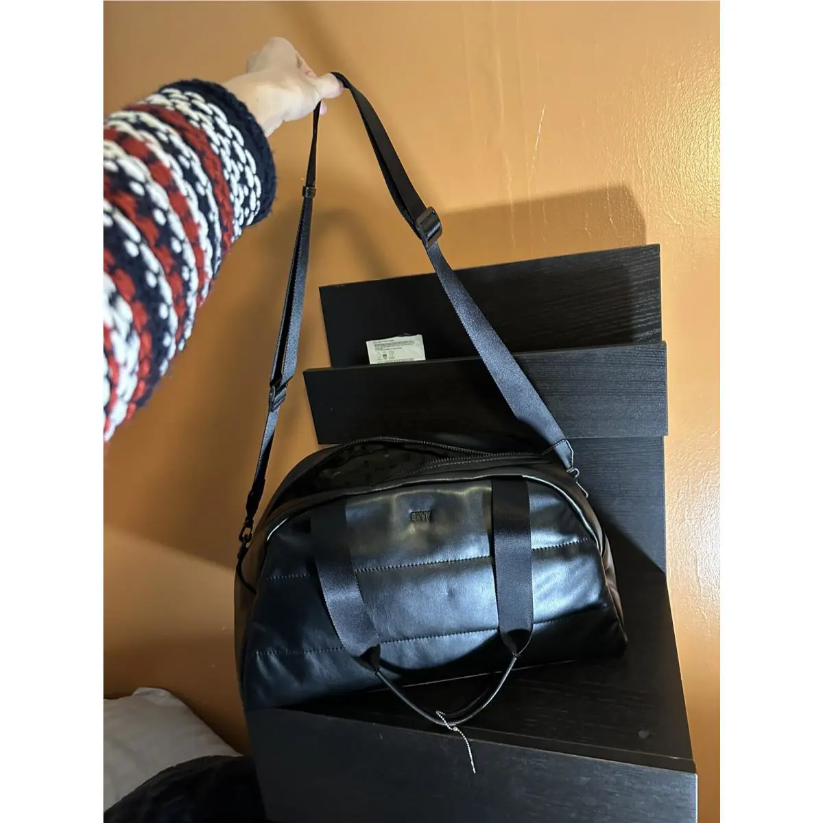 Dkny Tilly Weekender Double Handle Side Pockets Crossbody Shoulder Bag