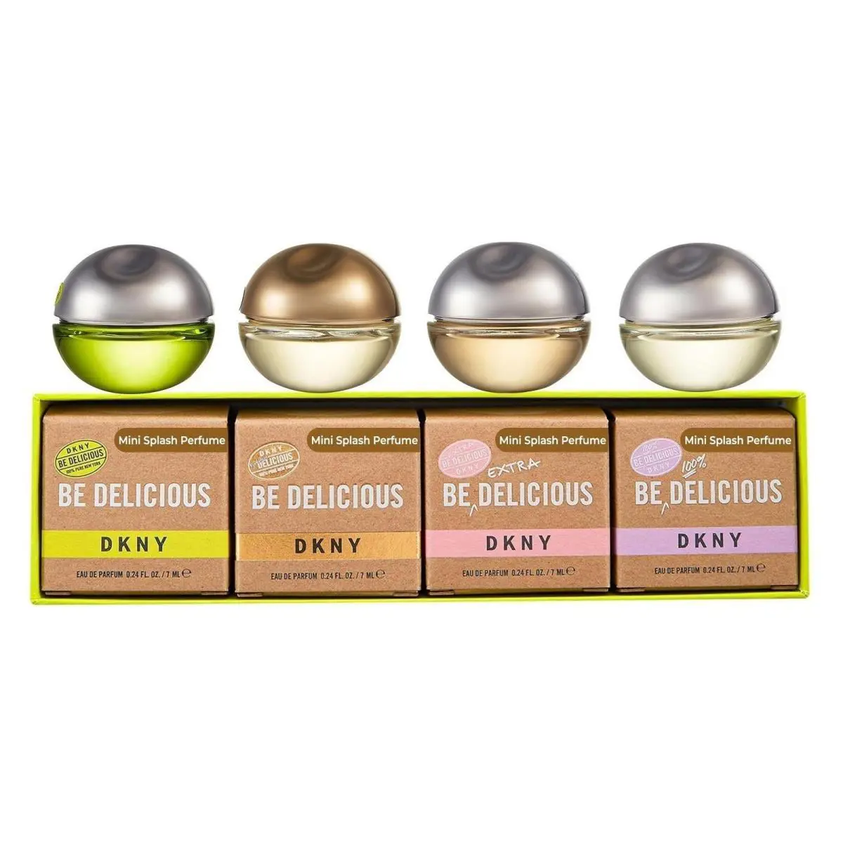 Dkny Be Delicious Mini Perfume Gift Set For Women Travel Size