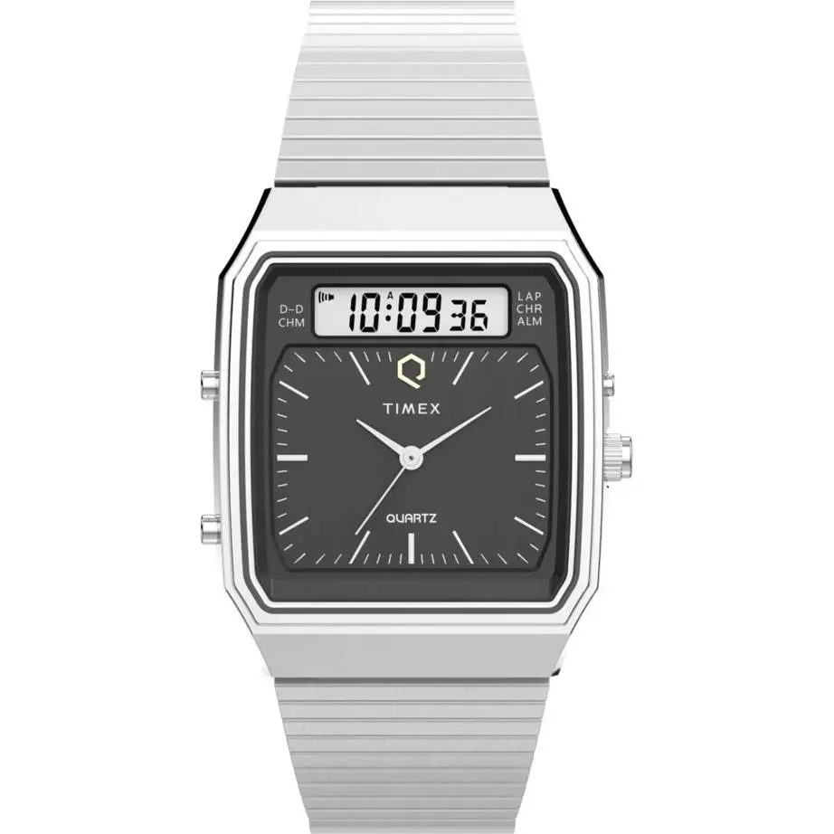 Timex Q Timex 1982 Reissue Quartz Analog-digital Men`s Watch TW2Y05900 - Quartz