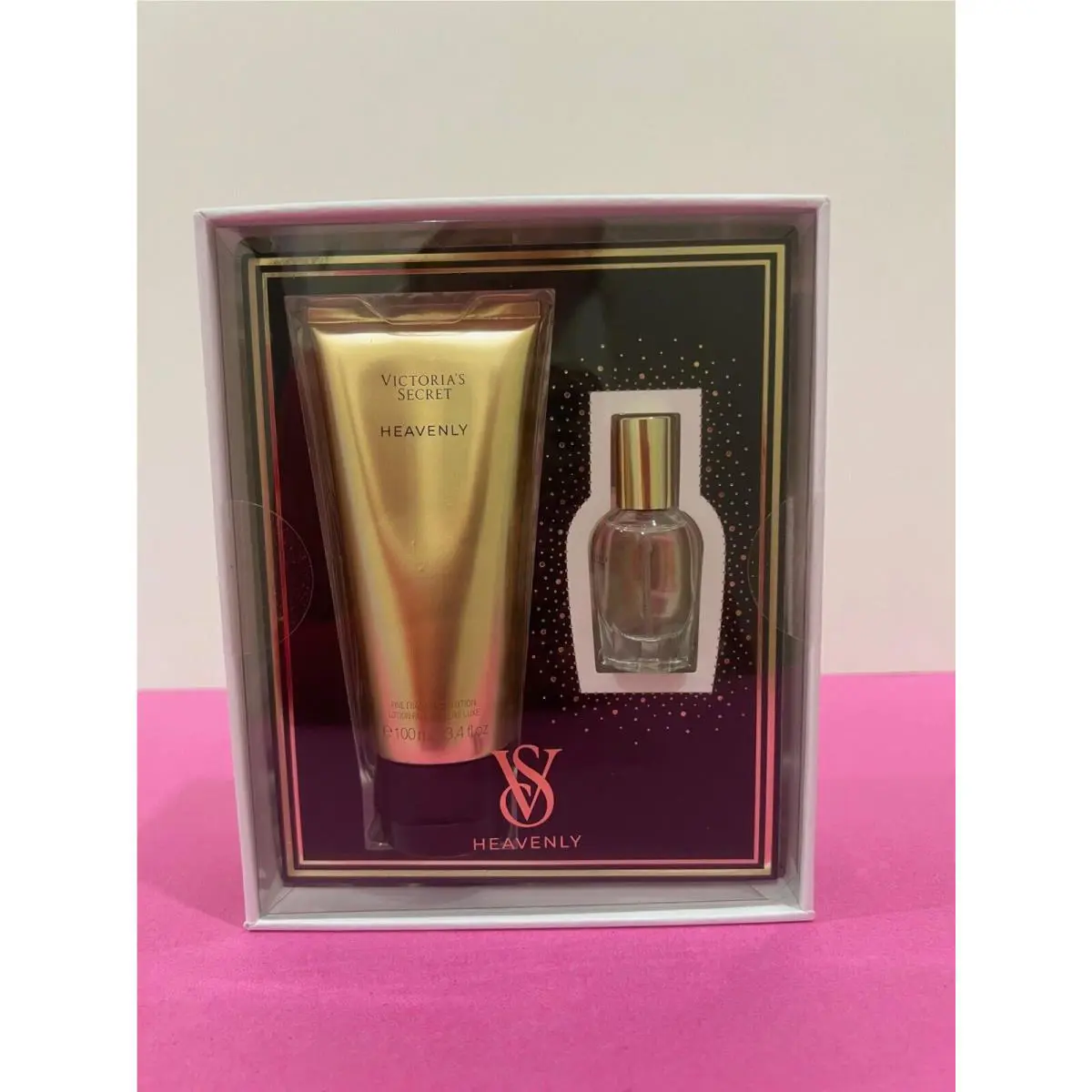 Victoria`s Secret Heavenly Mini Duo Fragrance + Lotion Gift Set by Victoria's Secret