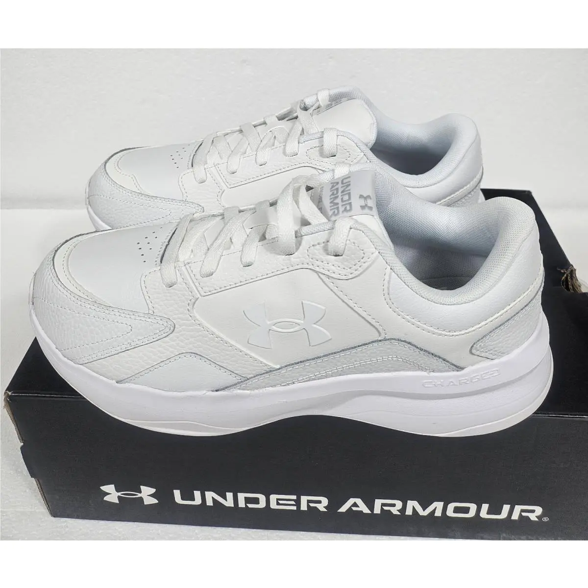 Under Armour shoes - Under Armour Charged Edge - Charged Edge - 3028602 100 - White 3