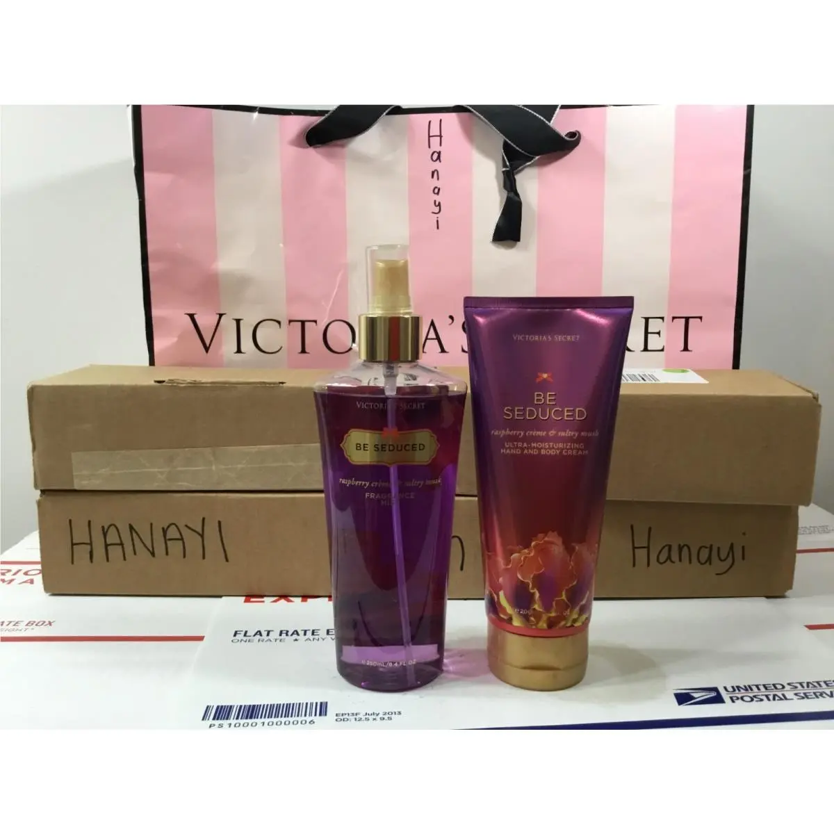 Victoria`s Secret BE Seduced Fragrance Mist and Hand Body Cream Lotion
