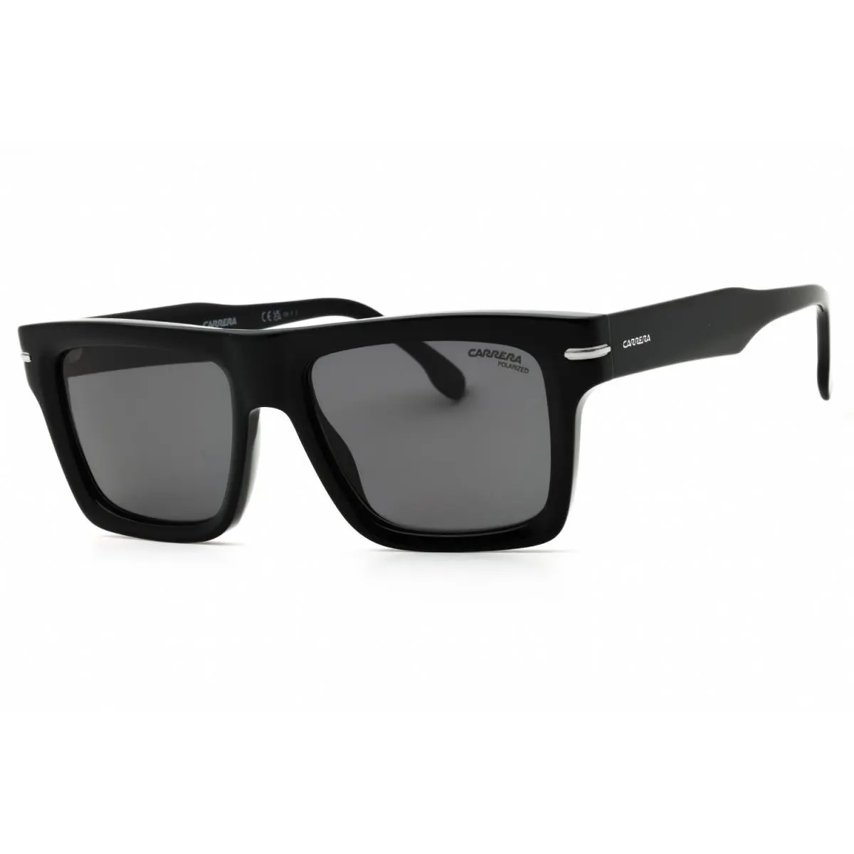 305/S 0807 M9 Sunglasses Black Frame Gray Polarised Lenses 54mm by Carrera