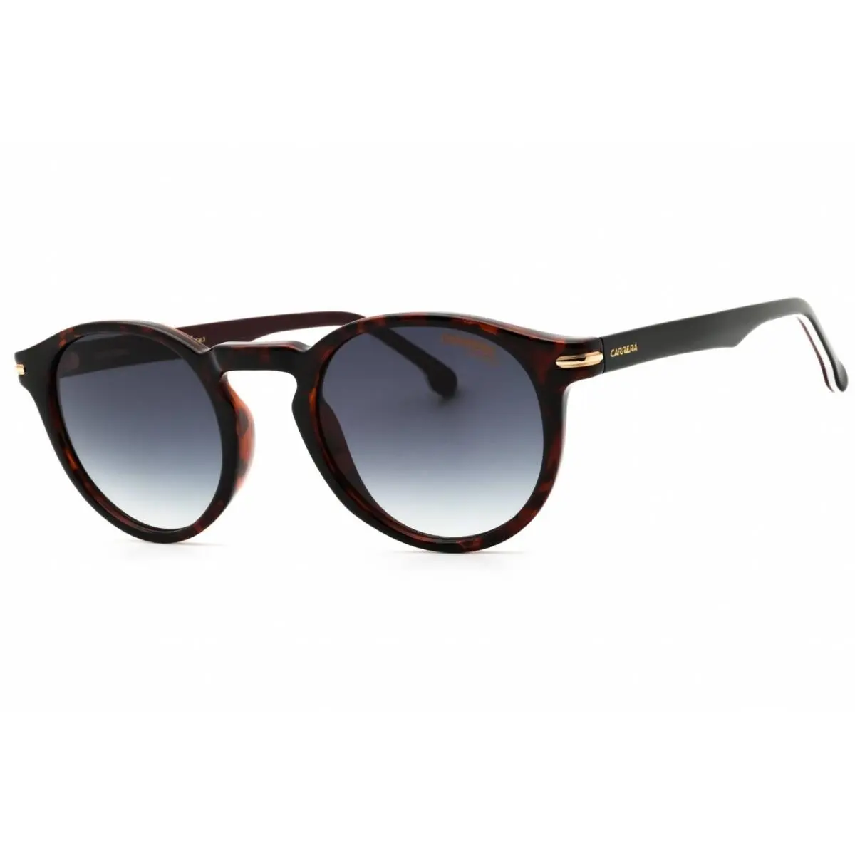 Carrera Unisex Sunglasses Havana Plastic Round Full Rim Carrera 301/S 0086 9K