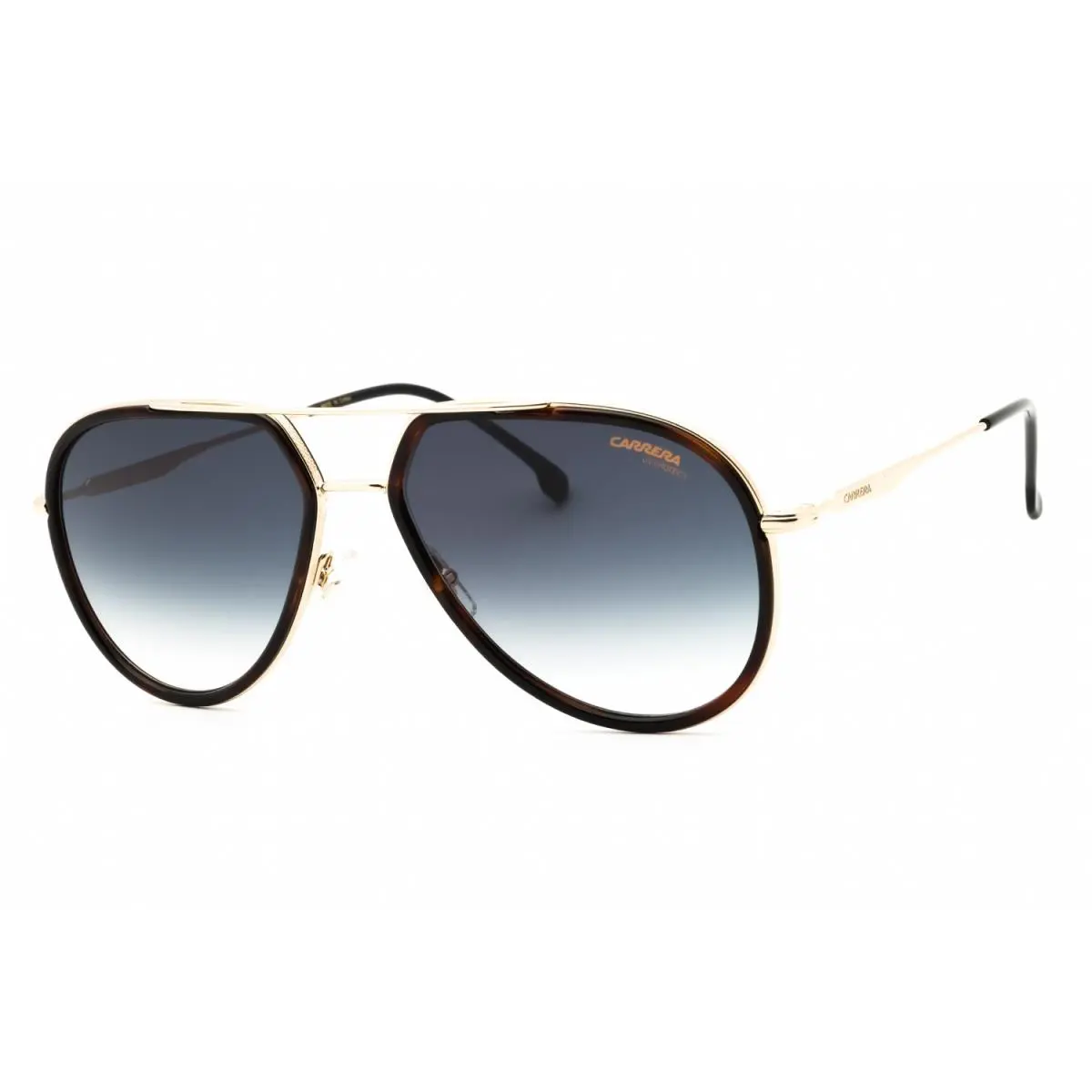 Carrera 295/S 0086 9K Sunglasses Havana Frame Green Shaded Lenses 58mm