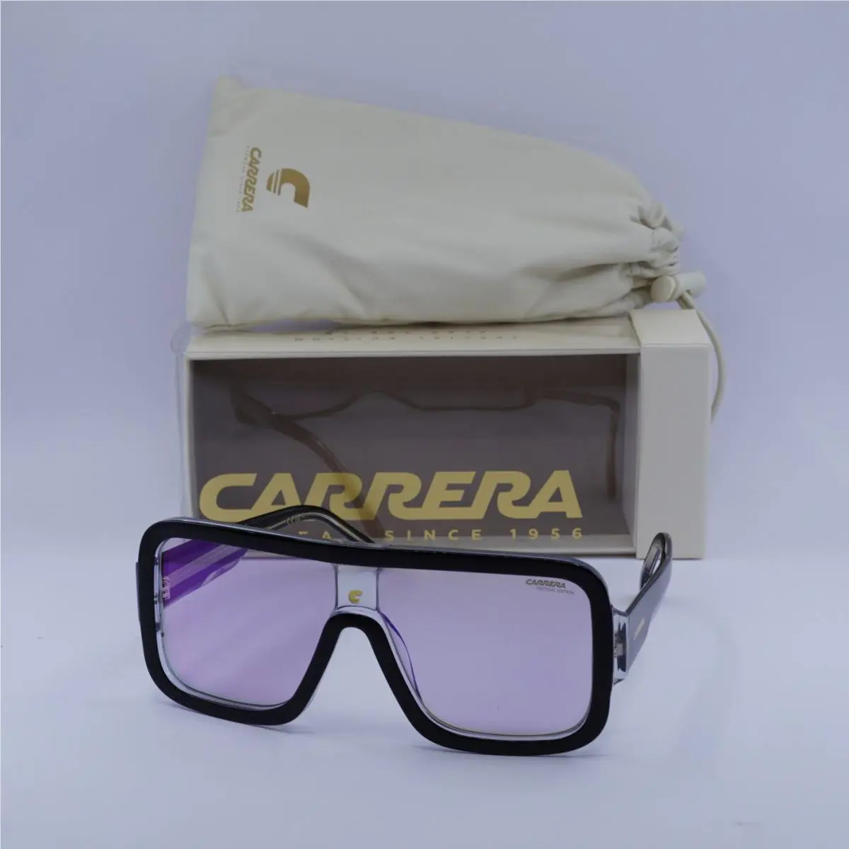 Carrera Flaglab 14 07C5 TE Black/multilayer Violet 62-11-145 Sunglasses