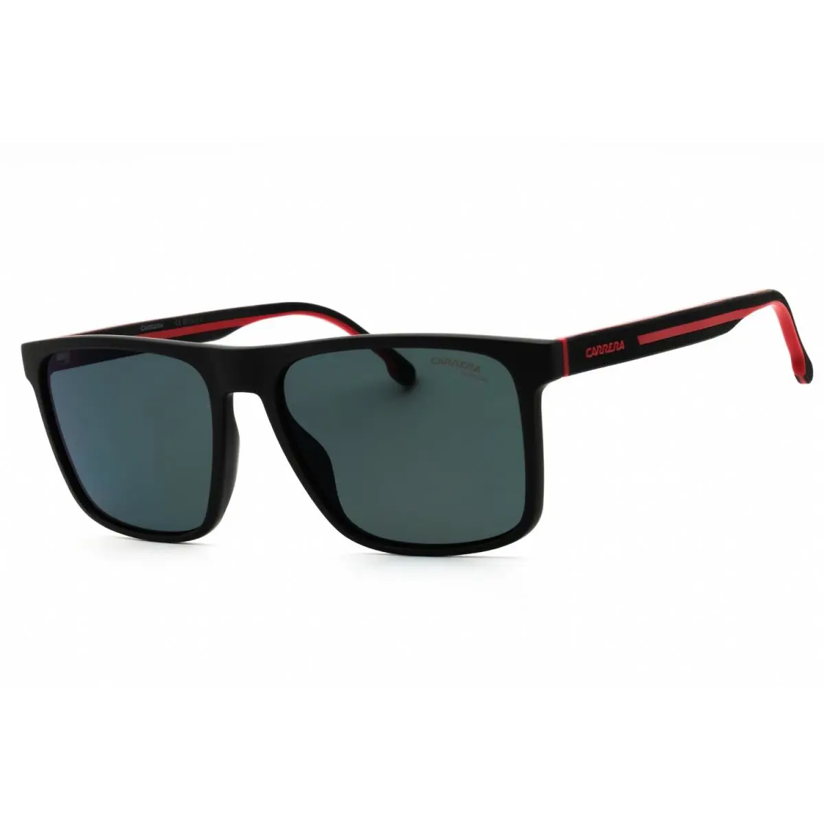 Carrera 8064/S Oit Q3 Sunglasses Black Red Frame Grey Polarized Lenses 57mm - Frame: Black Red, Lens: Gray