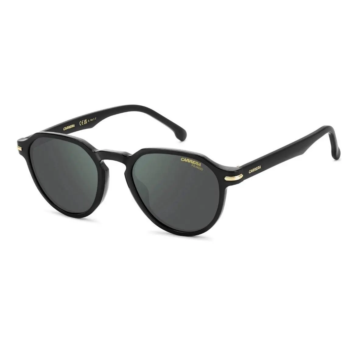 314/S 0807 Q3 Black/green Polarized Sunglasses by Carrera