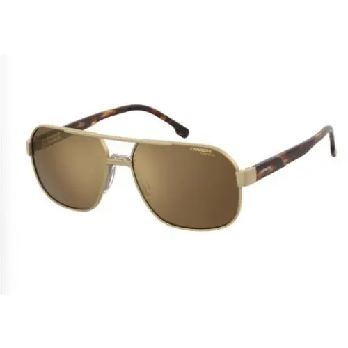 Carrera C Flex 12/G/S Aozyl MT GD Gold Havana/yl Gold Polarized Men`s Sunglasses