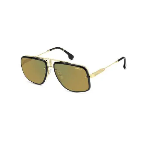 Carrera CA Glory II 71CMJ Black/yellow Green Mirrored Sunglasses - Frame: Black, Lens: Yellow /Green