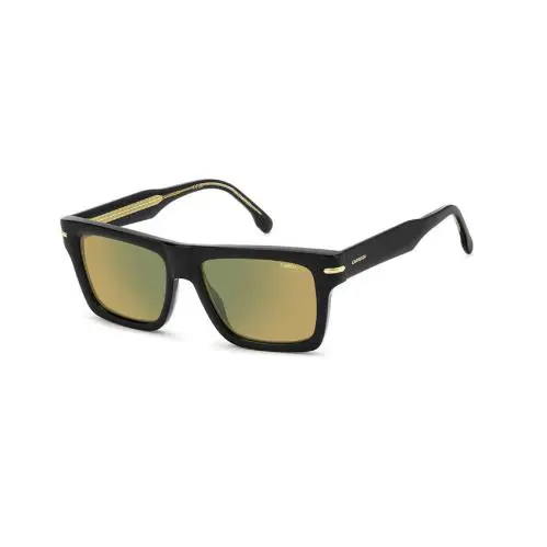 Carrera 305/S 71CMJ Black/yellow Rectangular Sunglasses