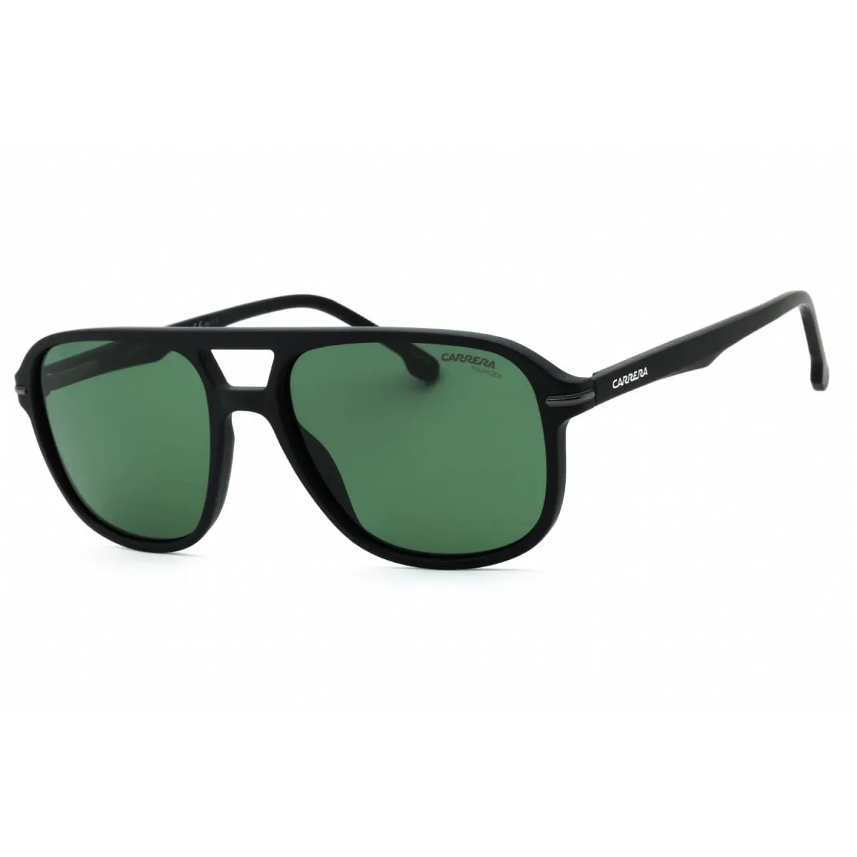 Carrera 279/S 0003 UC Sunglasses Matte Black Frame Green Polarised Lenses 56mm