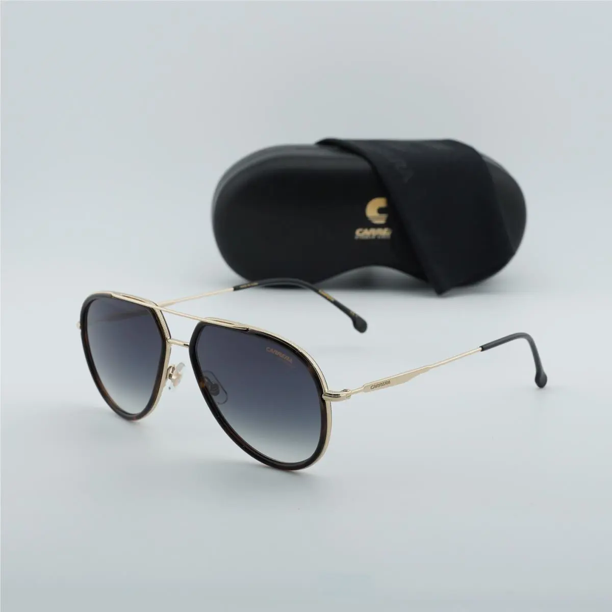 Carrera 295/S 0086 9K Havana/gold/green Gradient 58-16-150