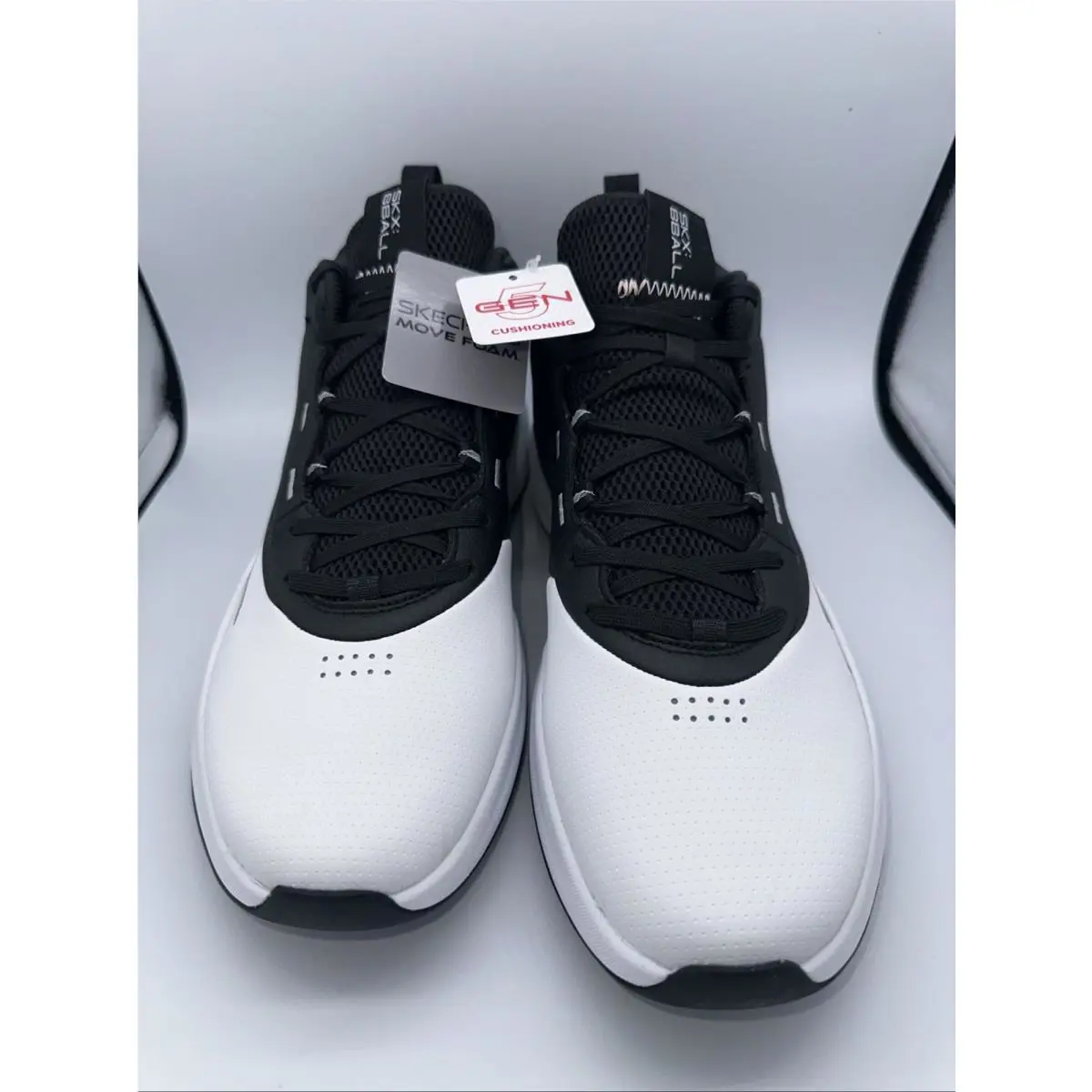Skechers shoes - 253010 - 253010 - White, Black (UPC: 197976669048) 0
