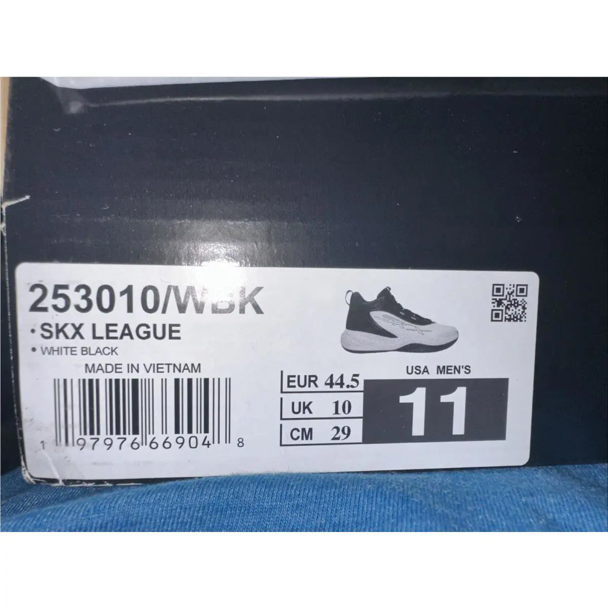 Skechers shoes - 253010 - 253010 - White, Black (UPC: 197976669048) 4