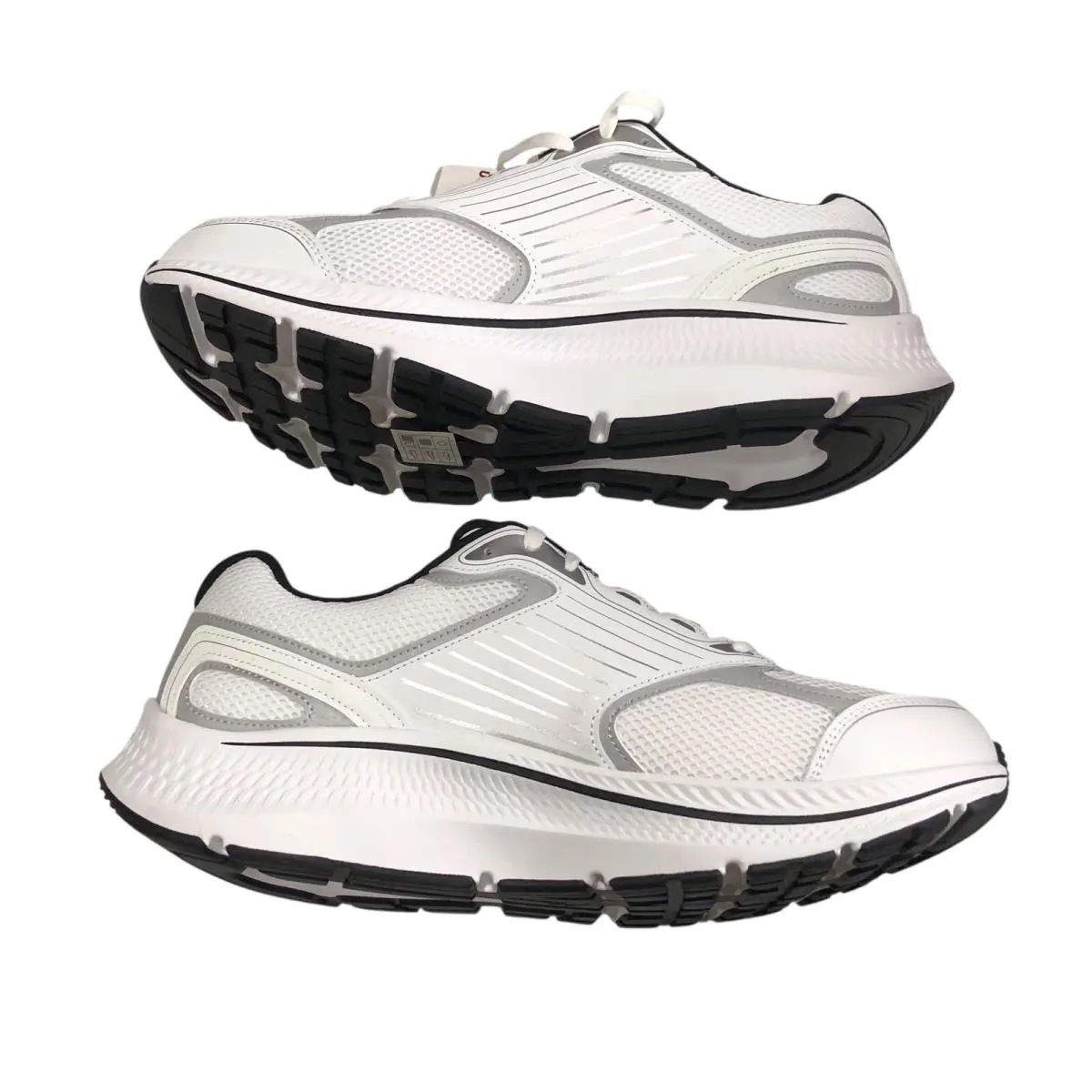Skechers shoes - Skechers Go Run Consistent 2.0 - White/Silver (UPC: 0197627743318) 1