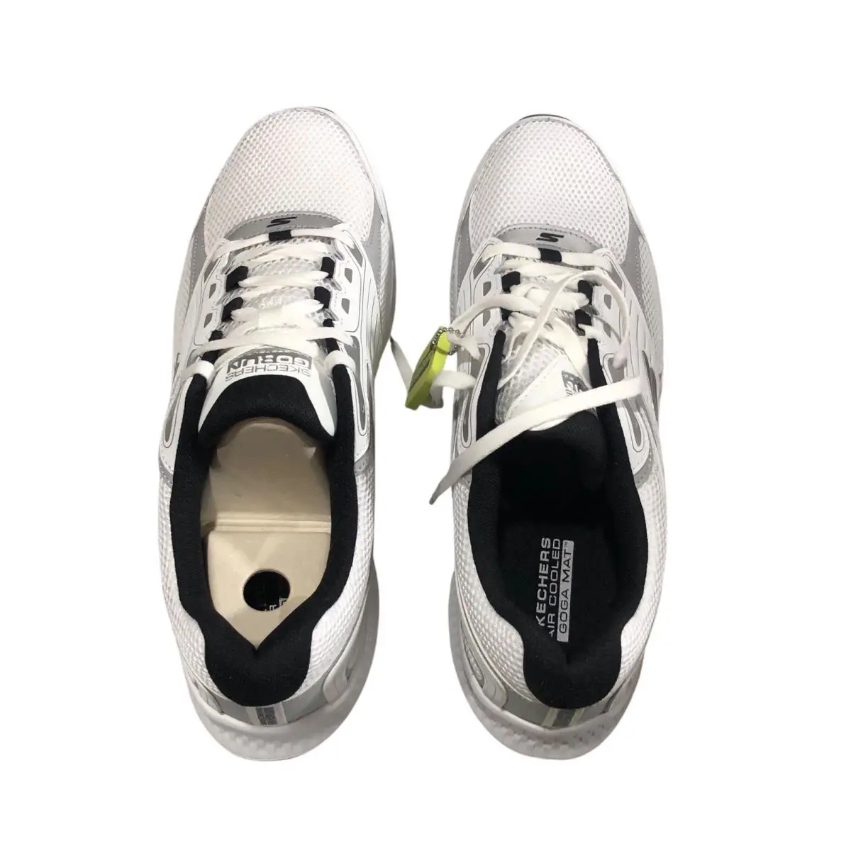 Skechers shoes - Skechers Go Run Consistent 2.0 - White/Silver (UPC: 0197627743318) 4
