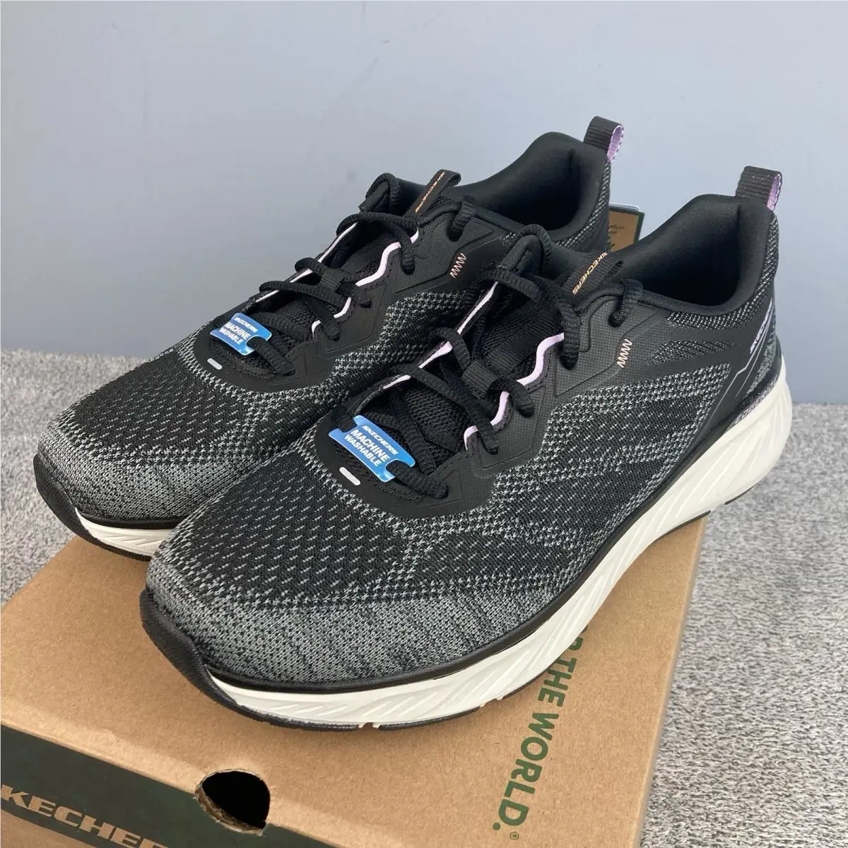 Skechers shoes - Skechers Edgeride Power Flow Sneaker - 150471 - Black 0