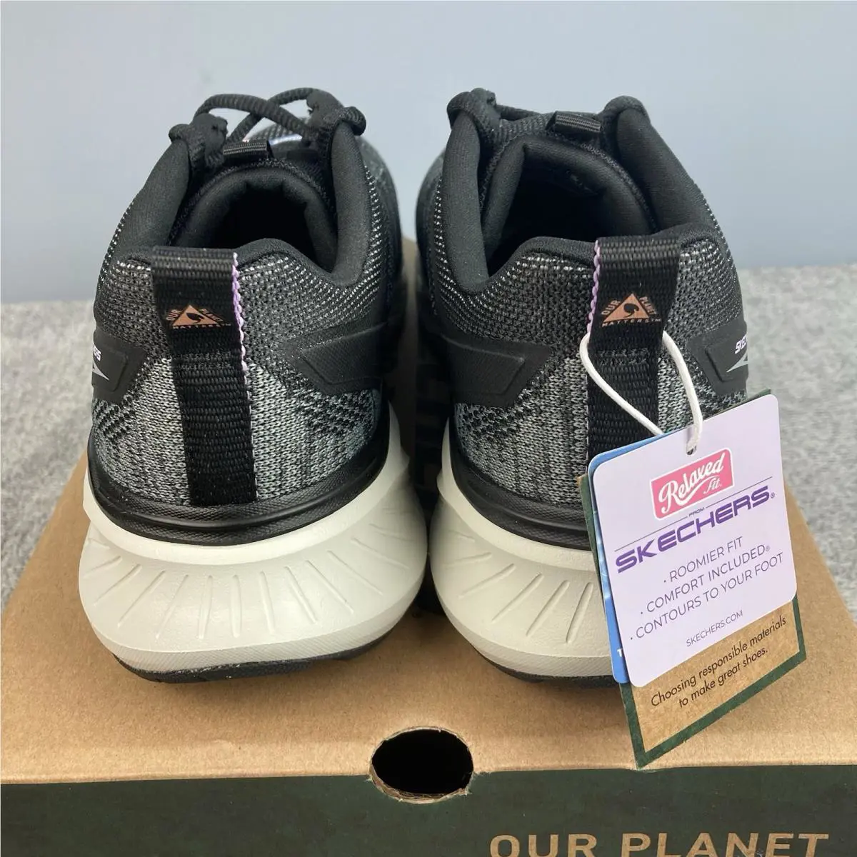 Skechers shoes - Skechers Edgeride Power Flow Sneaker - 150471 - Black 4