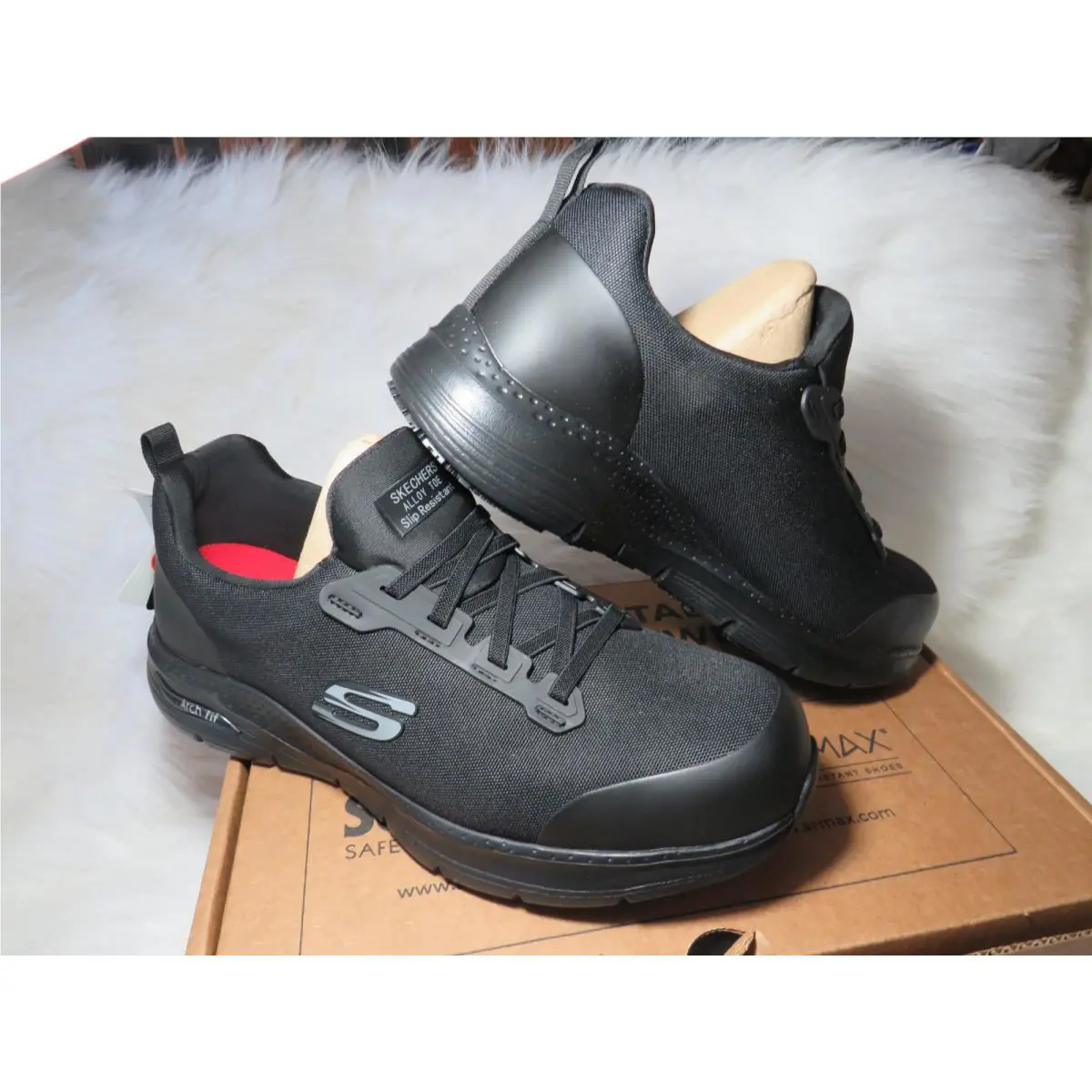 Skechers shoes - Air Cooled Arch Fit - Air Cooled Arch Fit - Black (UPC: 194880552145) 3